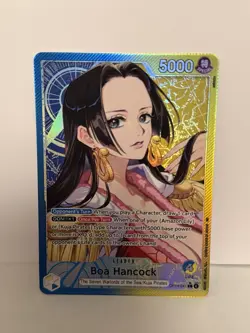 Boa Hancock One Piece The Azure Sea's Seven OP14-041 Alt Art Leader NM/M - Image 1