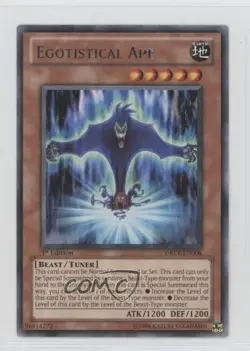 R - Egotistical Ape 1st Ed. YuGiOh Duelist evolution #DREV-EN008 2010 - Image 1