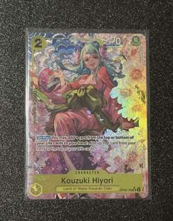 NM ⭐ KOUZUKI HIYORI #106 (OP06-106) ALT ART – PRB01 PREMIUM BOOSTER – ONE PIECE - Image 1