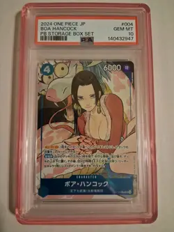 2024 One Piece JP Boa Hancock PSA 10 ST17-004 PB Storage Box Graded Guard Jewel - Image 1
