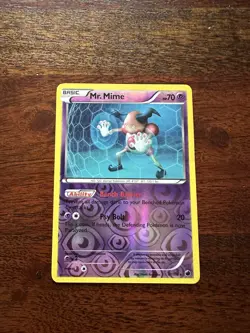 MR. MIME 47/116 Plasma Freeze REVERSE HOLO RH rare Pokemon TCG card VLP-NM - Image 1