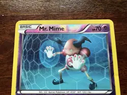 MR. MIME 47/116 Plasma Freeze REVERSE HOLO RH rare Pokemon TCG card VLP-NM - Image 4