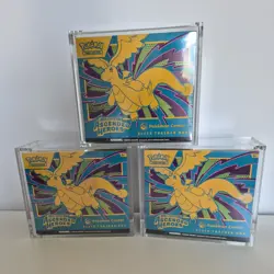 Ascended Heroes tcg Pokemon Center Etb x3 with acrylic cases new sealed - Image 1
