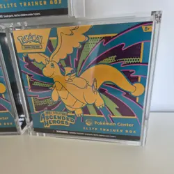 Ascended Heroes tcg Pokemon Center Etb x3 with acrylic cases new sealed - Image 4