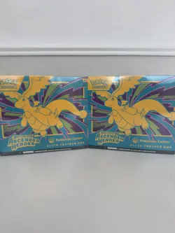 Pokemon TCG Ascended Heroes Pokemon Center ETB Brand New and Sealed x 2 - Image 1