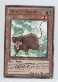 R - Playful Possum 1st Ed. YuGiOh Duelist evolution #DREV-EN007 2010 - Image 1