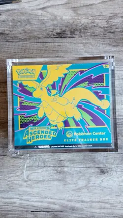 Pokemon Center Ascended Heroes ETB With Acrylic Case - New & Sealed - Image 1