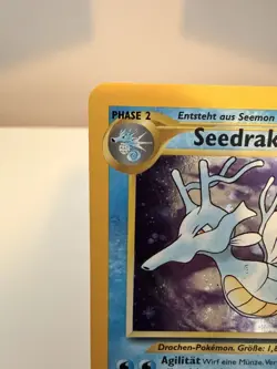 Pokemon TCG Neo Genesis Seedraking/Kingdra Holo Card 8/111 German Edition - Image 2