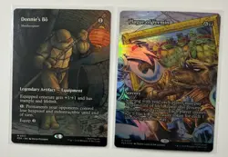 MTG TMNT 65 Card Lot-5 MYTHIC, 10 RARE, 20U, 30C) Donnie’s Bo Plague Vermin P20 - Image 1