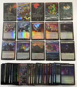 MTG TMNT 65 Card Lot-5 MYTHIC, 10 RARE, 20U, 30C) Donnie’s Bo Plague Vermin P20 - Image 3