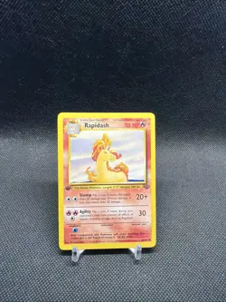 Rapidash 44/64 Jungle 1st Edition Non Holo Foil Pokemon 1999 Vintage Card - Image 3