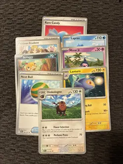 Pokemon TCG Noivern EX Full Art Ultra Rare Card 220/091 Paldean Fates Plus More - Image 5