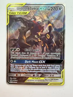 Pokemon TCG Umbreon & Darkrai GX SM241 Sun & Moon Promo Card - Image 1