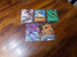 Universus: Attack On Titan Promo Lot of 5 Cards NO DUPS! - Image 1