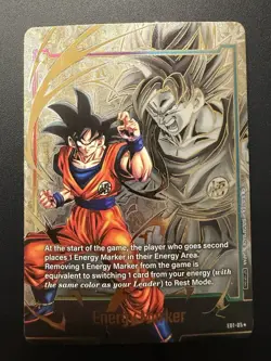Son Goku Alt Energy Marker Gold E01-05 Dragon Ball Super Card Game Fusion World - Image 1