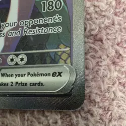 Pokemon Marnie's Grimmsnarl EX Full Art Holo Rare 320 HP 287/217 Card - Image 4
