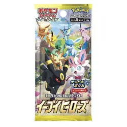 1 Pack Eevee Heroes s6a Pokemon Card Sword & Shield Booster Japanese TCG Japan - Image 1