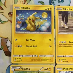 Pikachu 8 Card Lot - Non-holo - Image 2