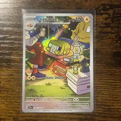 Charjabug 169/162 Sv05: Temporal Forces Holo Pokemon Card Near Mint - Image 1