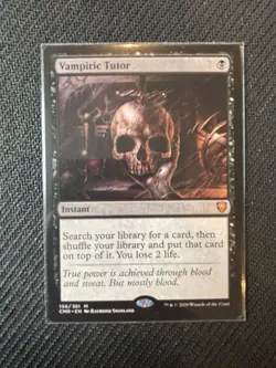 Vampiric Tutor NEAR MINT Commander Legends Regular - Image 1