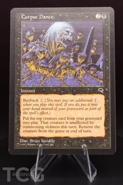Corpse Dance: 1997 Magic the Gathering - Tempest Regular - Image 1