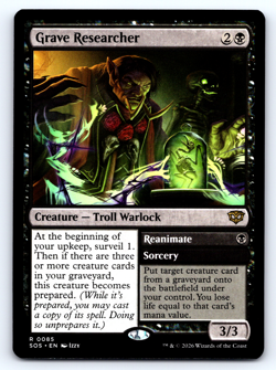 Grave Researcher - Secrets of Strixhaven - MTG - Image 1