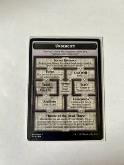 The Initiative Undercity Double-sided Token MTG - Image 2