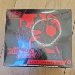 Pokemon TCG Destined Rivals Elite Trainer Box ETB Sealed with Wrap - Image 1
