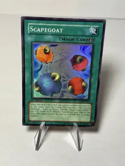 YuGiOh! Scapegoat - Super Rare - SDJ-041 1st Edition LP - Image 1
