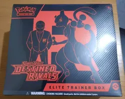 Pokemon TCG - Destined Rivals ETB - Elite Trainer Box. Factory Sealed - Image 1