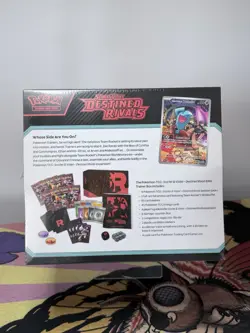 Pokemon TCG Destined Rivals Elite Trainer Box ETB Sealed with Small Tear - Image 2