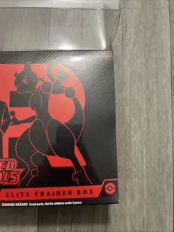 Pokemon TCG Destined Rivals Elite Trainer Box ETB Sealed with Acrylic Case - Image 2