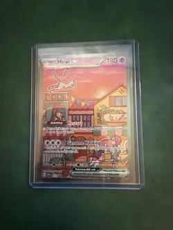 Mew ex SVP 053 – Pokemon Card – Full Art Promo – Near Mint/Mint - Image 1