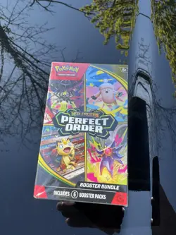 Pokemon TCG: Mega Evolution - Perfect Order Booster Bundle (6 Packs) Sealed - Image 1