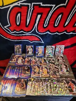 2025 PRIZM WNBA LOT OF 100+ CARDS SILVER ICE & BLUE VELOCITY PRIZMS Rc's & Stars - Image 1