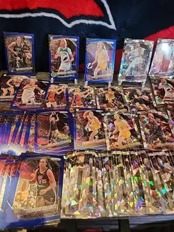 2025 PRIZM WNBA LOT OF 100+ CARDS SILVER ICE & BLUE VELOCITY PRIZMS Rc's & Stars - Image 3
