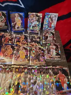2025 PRIZM WNBA LOT OF 100+ CARDS SILVER ICE & BLUE VELOCITY PRIZMS Rc's & Stars - Image 5