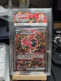 Pokemon TCG Oricorio Ex 024 Black Star Promo Gem Mint Ace 10 PERFECT SUBGRADES🔥 - Image 1