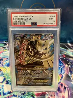 M Steelix EX (Full Art) 109/114 XY - Steam Siege Holo - Image 1