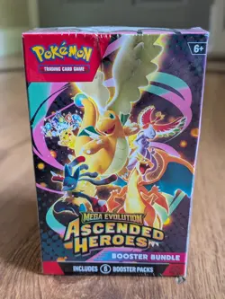 Pokemon TCG Accended Heroes Booster Bundle Pack English Factory Sealed 6 Packs - Image 1