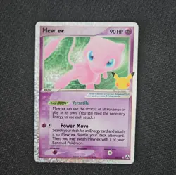 Pokemon Mew EX TCG 88/82 Celebrations 25th Anniversary Card - Image 1