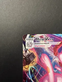 Pokemon TCG Mew Vmax Fusion Strike 269/264 Holo Secret Rare - Image 3