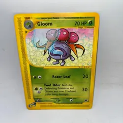 Gloom 78/165 Uncommon Expedition Base Set Pokemon Lightly Played - Image 1