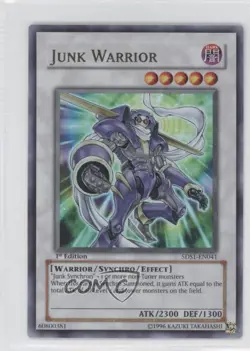 Junk Warrior 1st Ed. YuGiOh 5D's Starter Deck #5DS1-EN041 2008 - Image 1