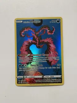 Galarian Moltres #SWSH284 . Pokemon TCG . BLACK STAR ULTRA RARE - NM - Image 1