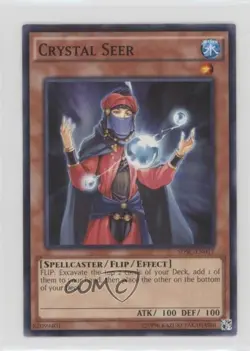 Crystal Seer YuGiOh Spellcasters' Command Structure Deck #SDSC-EN017 2009 - Image 1