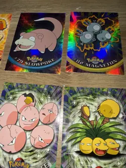 Vintage 68 Pokemon Cards Tazos / Flipz Job Lot Cards Gen 1 Holo Charizard - Image 5