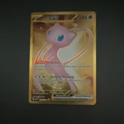 Pokemon Mew ex Full Art Foil EX Rare Basic Sv: Scarlet & Violet 151 205/165 - Image 2