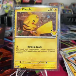 Pikachu 051 /162 Stamped 2026 Pokemon Day 30 Promo TCG - Image 1