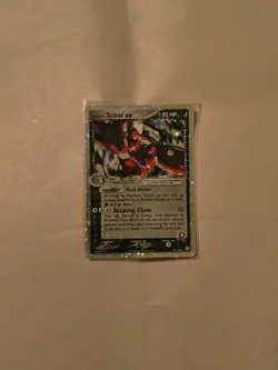 ULTRA RARE Rocket's Scizor ex 101/109 Team Rocket Returns Holo Pokemon Trading - Image 3